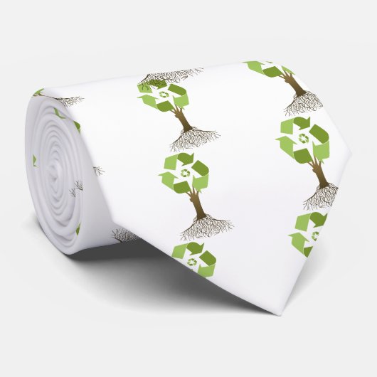 Cravate Réutilisation de l'arbre (Roulé)