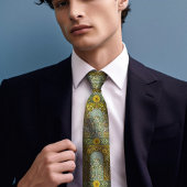 Cravate Rêve de Dandelion Jaune : Fleur de l'époque victor