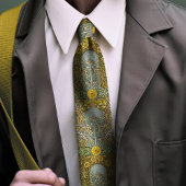 Cravate Rêve de Dandelion Jaune : Fleur de l'époque victor