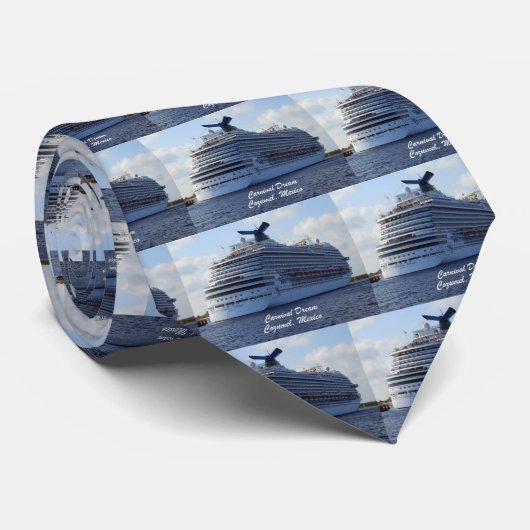 Cravate Rêve du Carnaval (Roulé)