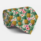 Cravate Rêves d'ananas (Roulé)