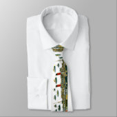 Cravate Revêtement d'océan britannique de lithographie (Attaché)