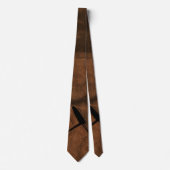 Cravate Revêtement en daim Look ・ cuir double face (Devant)