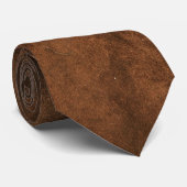 Cravate Revêtement en daim Look en cuir (Roulé)