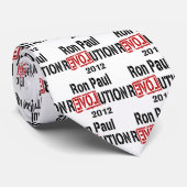 Cravate Révolution 2012 de Ron Paul (Roulé)