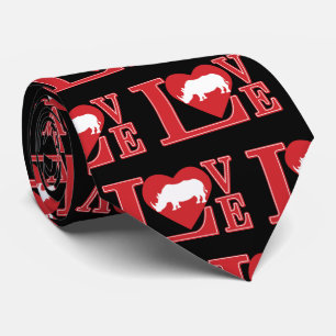 Cravate Rhinoceros Love