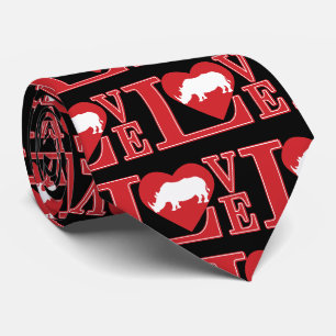 Cravate Rhinoceros Love