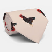 Cravate Rhode Island Red Rooster (Roulé)