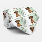 Cravate Rhodesian Ridgeback Cadeaux (Roulé)