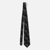 Cravate Rhodesian Ridgeback Halloween effrayant (Dos)