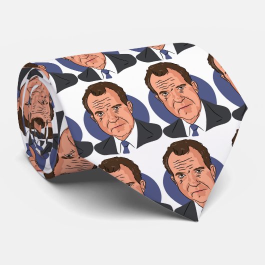 Cravate Richard Nixon (Roulé)