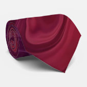 Cravate Riche Fleur de Vigne Bio Violet (Roulé)