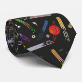 Cravate RICK ET MORTY™ | Motif de la comète spatiale (Roulé)