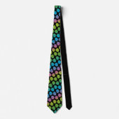 Cravate RICK ET MORTY™| motif Rainbow Rick Head (Devant)