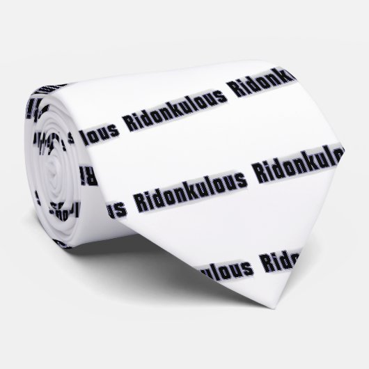 Cravate Ridonkulous (Roulé)