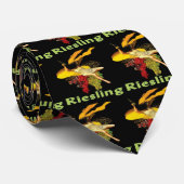 Cravate Riesling Maid À Vin, (Roulé)