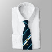 Cravate Riga a barré le drapeau (Attaché)