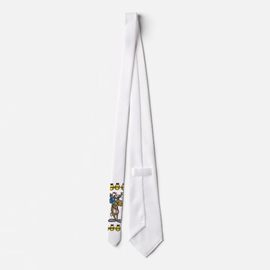 Cravate Rinder avec Dreidel Chrismukkah Necktie (Dos)