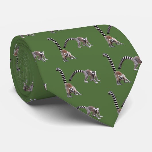 Cravate Ring-tailed lemur (Roulé)