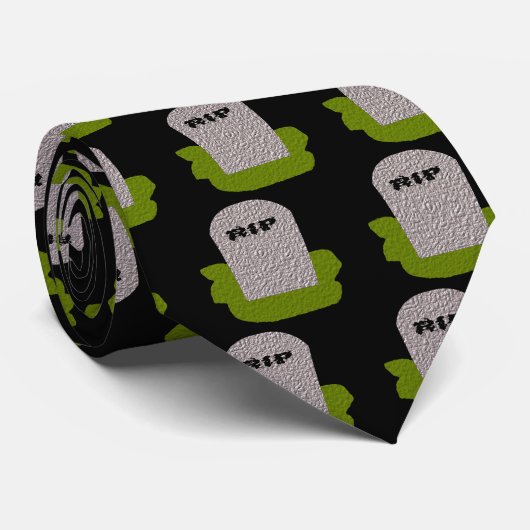 CRAVATE RIP Tombstone (Roulé)