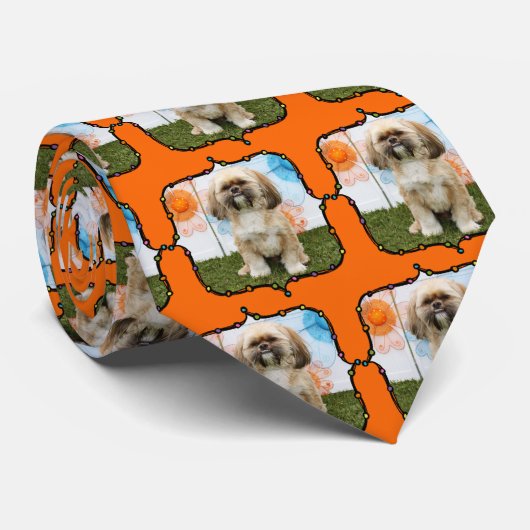 Cravate Ripley - Shih Tzu (Roulé)