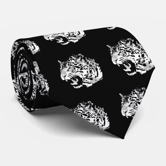 Cravate Roaring Jaguar (Roulé)