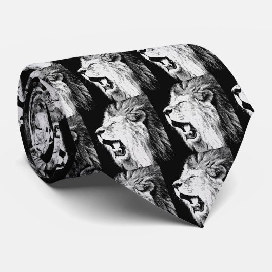 Cravate Roaring Lion (Roulé)