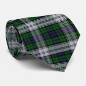Cravate Robe traditionnelle Black Watch Tartan Plaid Crava (Roulé)