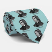 Cravate Robert Schumann, noir (Roulé)