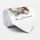 Cravate Robin Winter Delight, sur mesure (Roulé)