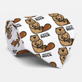 Cravate Roche de castors (Roulé)