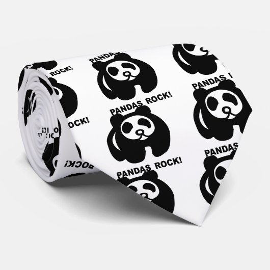 Cravate Roche de pandas (Roulé)