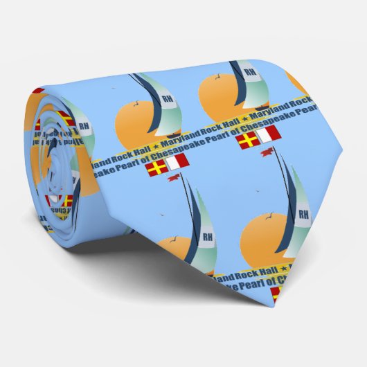 Cravate Roche Hall le Maryland (Roulé)