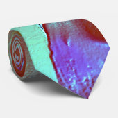 Cravate Roche polie en violet chromé (Roulé)