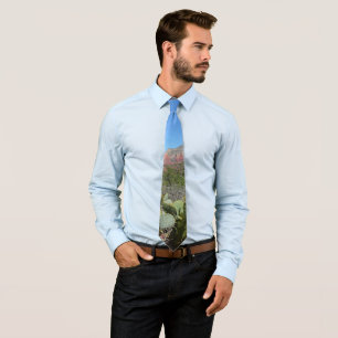 Cravate Rochers rouges et cactus I