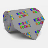 Cravate Roches anglaises de cadeaux de professeur (Roulé)