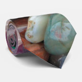 Cravate Roches de géologie ! (Pile de belles pierres) (Roulé)