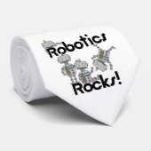 Cravate Roches de robotique (Roulé)