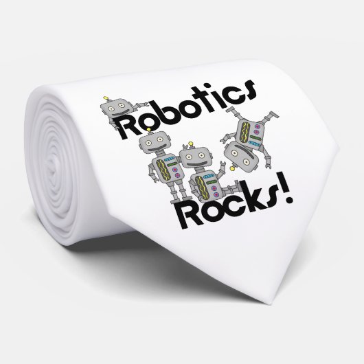 Cravate Roches de robotique (Roulé)
