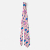 Cravate Rockabilly Satin Star Foulard Motif (Dos)