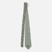 Cravate Rockhound gris vert (Dos)