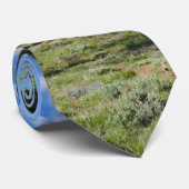 Cravate Rocky Mountain View Paysage Pittoresque (Roulé)