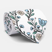 Cravate Rococo pattern (Roulé)