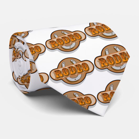 Cravate Rodeo Horseshoe (Roulé)