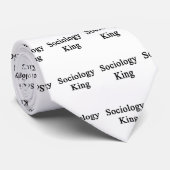 Cravate Roi de sociologie (Roulé)