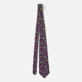 Cravate Roi des Confettis Tie Mardi Gras (Dos)