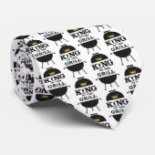 Cravate Roi Du Grill, Couronne D'Or Noir (Roulé)