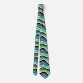 Cravate Roller Coaster Striped Two-sided (Dos)