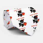 Cravate Roller Derby Heart (Roulé)