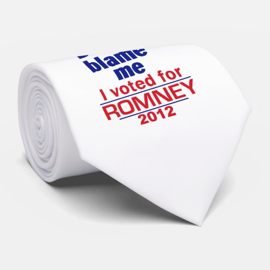 Cravate Romney ne me blâment pas (Roulé)